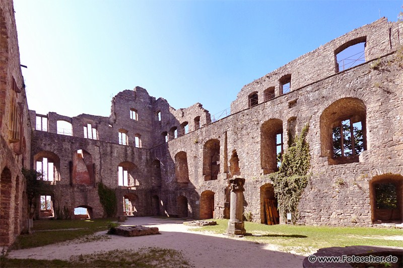 Die Baden-Badener Burgruine „Altes Schloß Hohenbaden